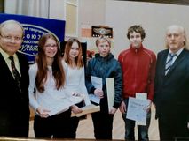 2014г. - первое выступление квартета в составе: Марчихина Анна, Каурова Александра, Павловский Владислав и Смирнов Владислав